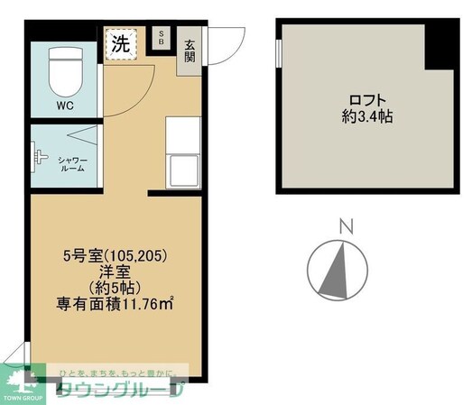 Casa Albaの物件間取画像